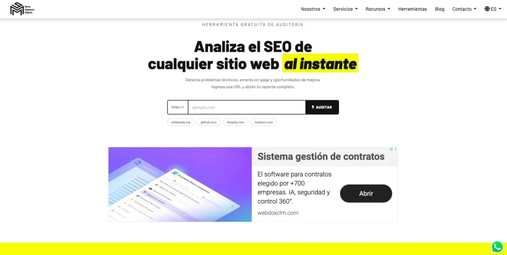 Website Audit Tool