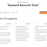 keyword research tool