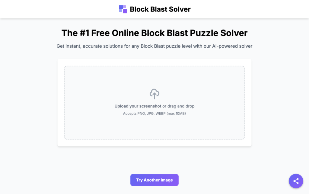 Block Blast Solver