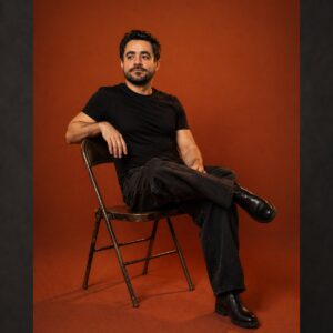 High-end studio portrait of a man