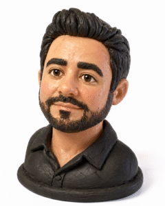 Hyper-realistic isometric 3D plasticine