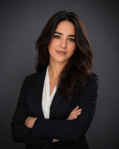 Modern corporate studio portrait shoot
