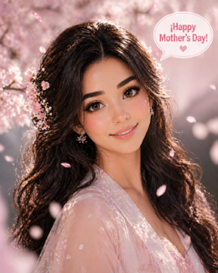 Editorial K-beauty portrait Happy Mother’s Day