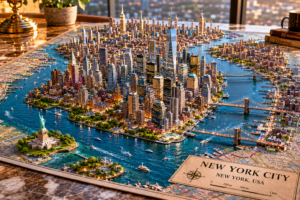 New York City 3D model Map