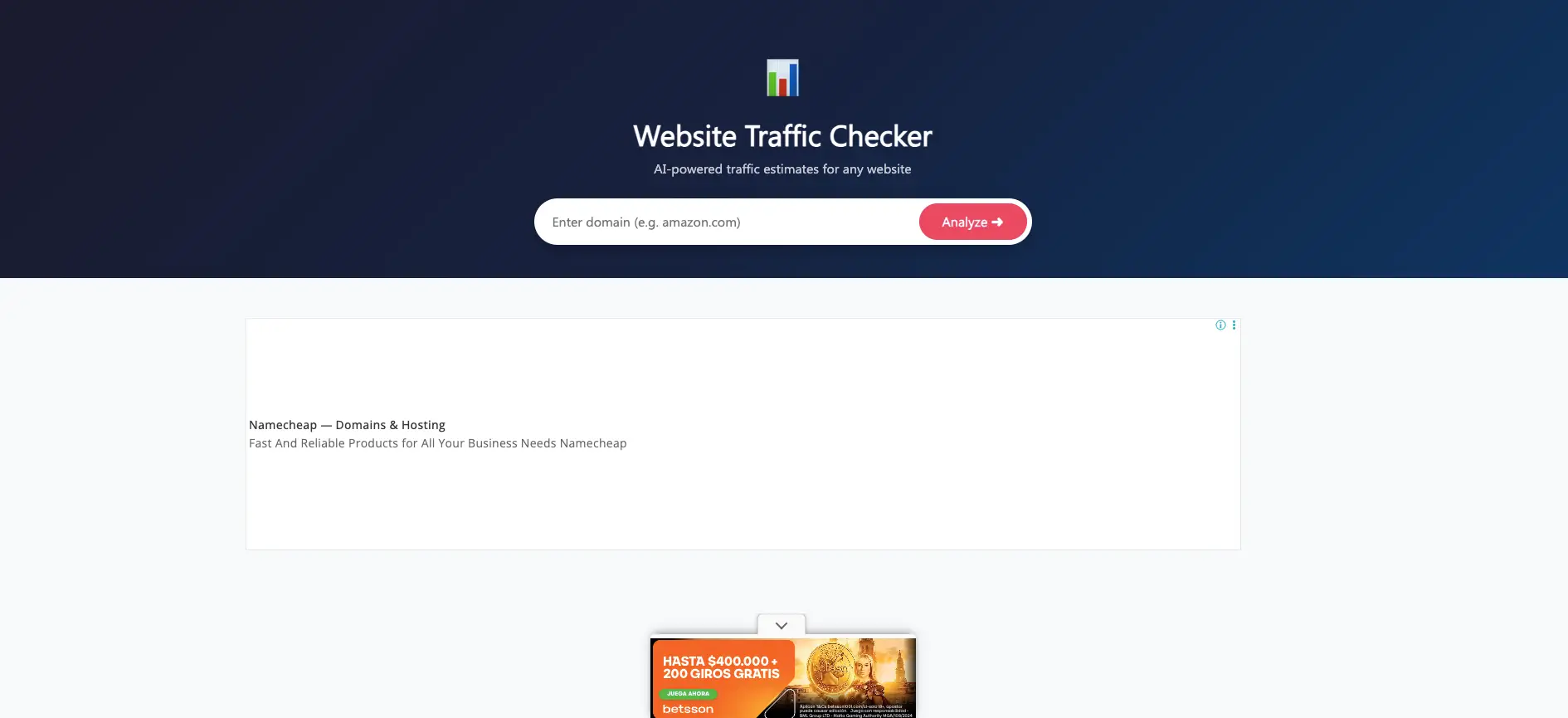 Website Traffic Checke