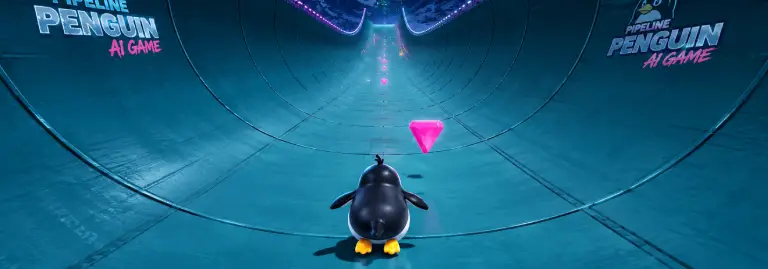 Pipeline Penguin Ai GAME
