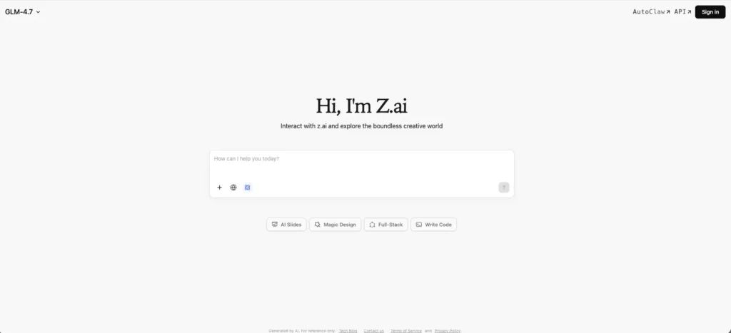 Z.ai